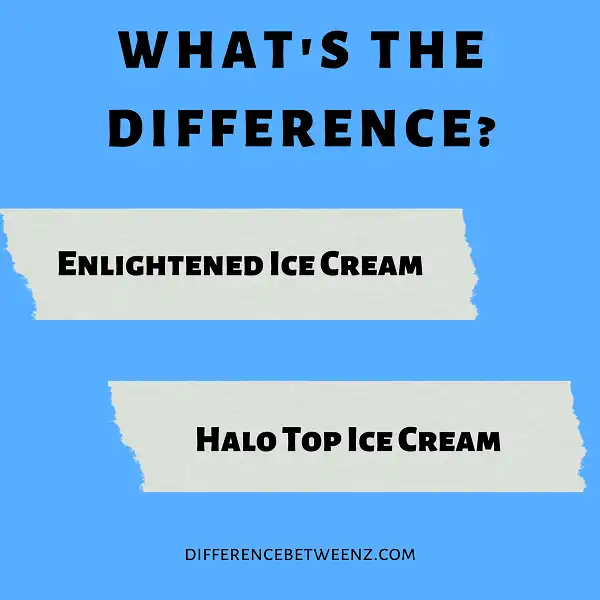 Perbedaan Enlightened Ice Cream dan Halo Top Ice Cream