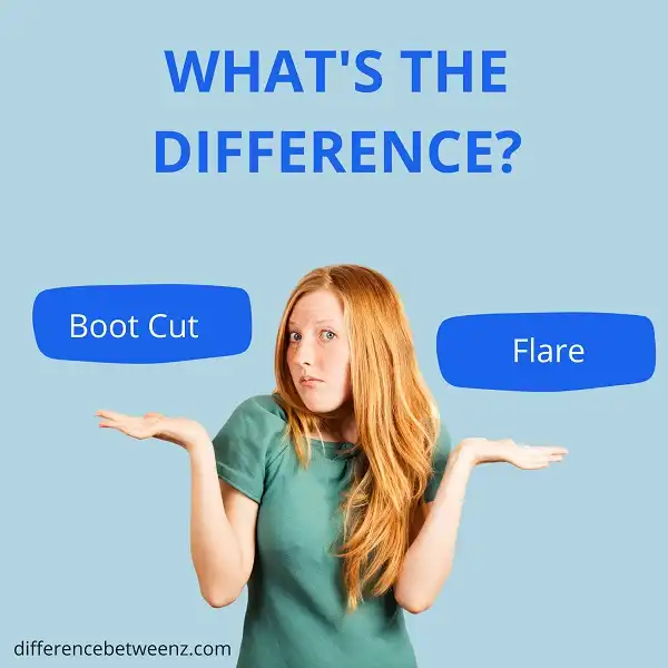 Perbedaan antara Boot Cut dan Flare