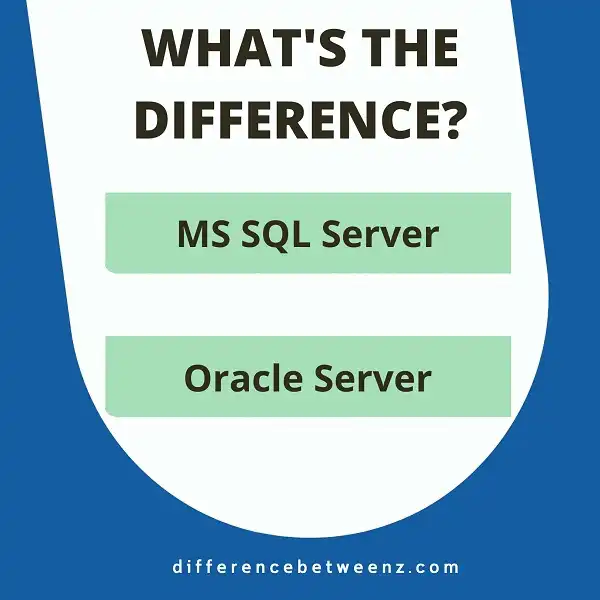 Perbedaan Antara MS SQL Server Dan Oracle