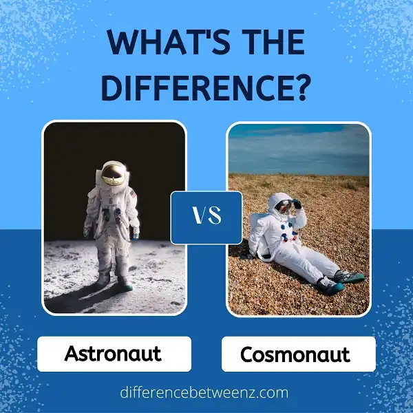 Perbedaan antara Astronot dan Kosmonot