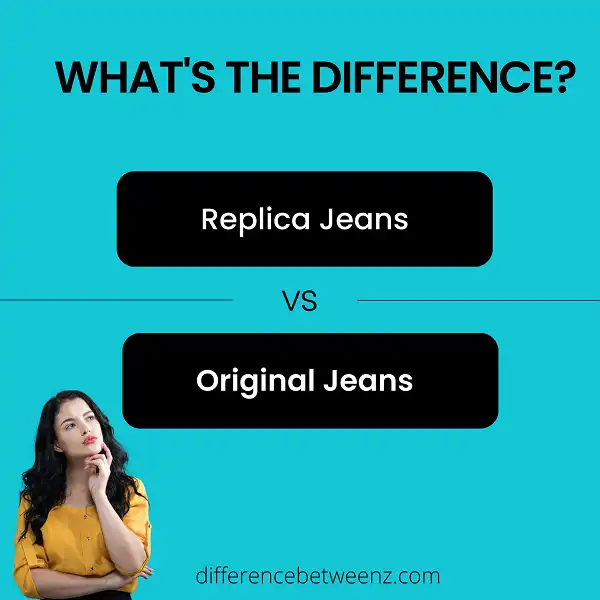 Perbedaan Jeans Replika dan Jeans Original