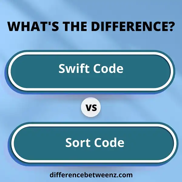 Perbedaan antara Swift Code dan Sort Code