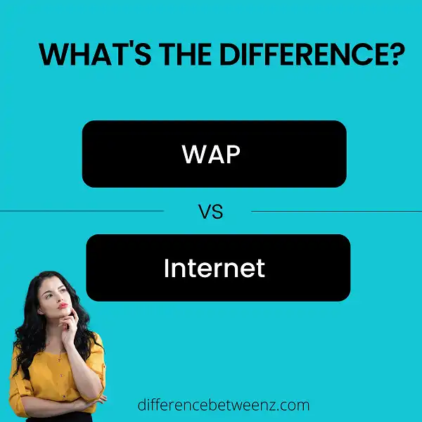 Perbedaan antara WAP dan Internet